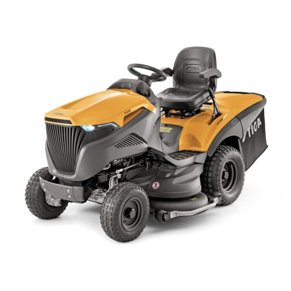 STIGA ESTATE 9122 WX TWIN CYLINDER 122cm/48" Cut 4WD Lawn Tractor - Image 2